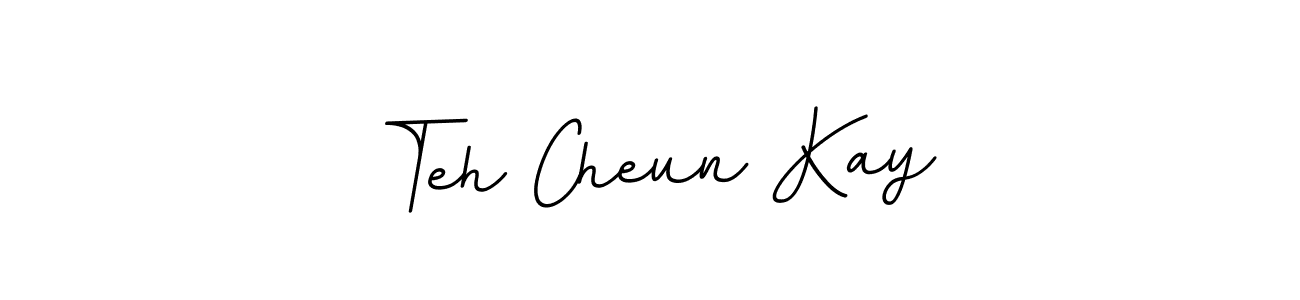 Check out images of Autograph of Teh Cheun Kay name. Actor Teh Cheun Kay Signature Style. BallpointsItalic-DORy9 is a professional sign style online. Teh Cheun Kay signature style 11 images and pictures png