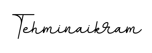 The BallpointsItalic-DORy9 font transforms the name Tehminaikram into an executive sign with sharp precision and distinguished character. Tehminaikram signature style 11 images and pictures png