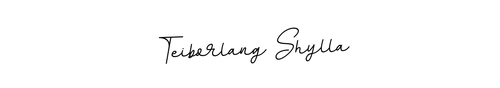 How to make Teiborlang Shylla signature? BallpointsItalic-DORy9 is a professional autograph style. Create handwritten signature for Teiborlang Shylla name. Teiborlang Shylla signature style 11 images and pictures png
