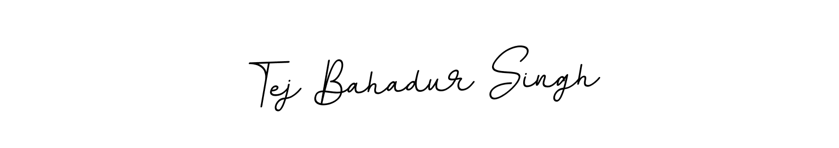 Tej Bahadur Singh stylish signature style. Best Handwritten Sign (BallpointsItalic-DORy9) for my name. Handwritten Signature Collection Ideas for my name Tej Bahadur Singh. Tej Bahadur Singh signature style 11 images and pictures png