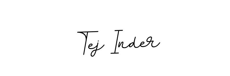 How to make Tej Inder signature? BallpointsItalic-DORy9 is a professional autograph style. Create handwritten signature for Tej Inder name. Tej Inder signature style 11 images and pictures png