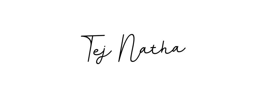 How to make Tej Natha signature? BallpointsItalic-DORy9 is a professional autograph style. Create handwritten signature for Tej Natha name. Tej Natha signature style 11 images and pictures png