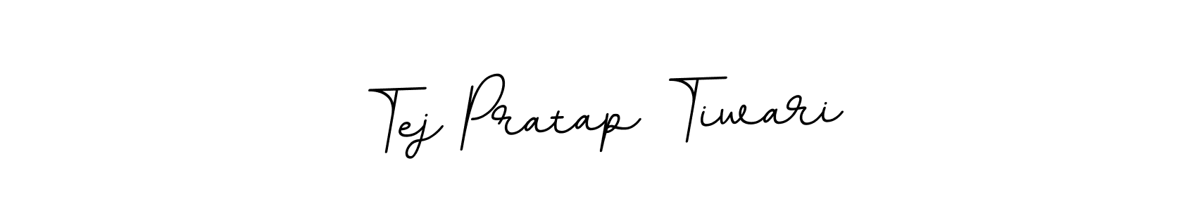 Create a beautiful signature design for name Tej Pratap Tiwari. With this signature (BallpointsItalic-DORy9) fonts, you can make a handwritten signature for free. Tej Pratap Tiwari signature style 11 images and pictures png