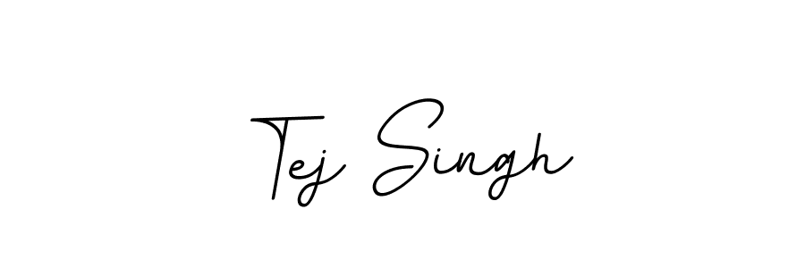 Use a signature maker to create a handwritten signature online. With this signature software, you can design (BallpointsItalic-DORy9) your own signature for name Tej Singh. Tej Singh signature style 11 images and pictures png