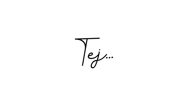How to Draw Tej... signature style? BallpointsItalic-DORy9 is a latest design signature styles for name Tej.... Tej... signature style 11 images and pictures png