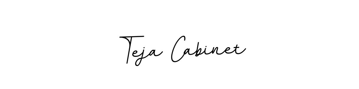 Make a beautiful signature design for name Teja Cabinet. With this signature (BallpointsItalic-DORy9) style, you can create a handwritten signature for free. Teja Cabinet signature style 11 images and pictures png