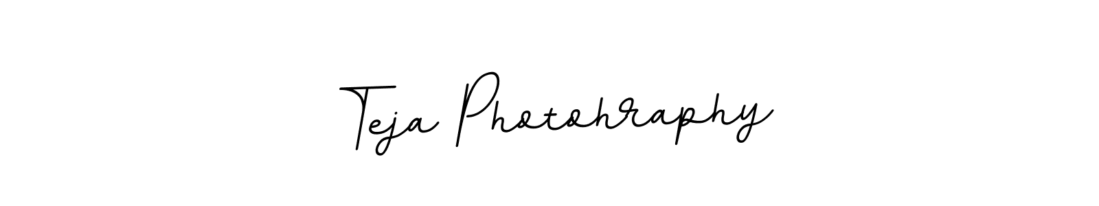 Use a signature maker to create a handwritten signature online. With this signature software, you can design (BallpointsItalic-DORy9) your own signature for name Teja Photohraphy. Teja Photohraphy signature style 11 images and pictures png