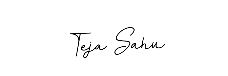 if you are searching for the best signature style for your name Teja Sahu. so please give up your signature search. here we have designed multiple signature styles  using BallpointsItalic-DORy9. Teja Sahu signature style 11 images and pictures png