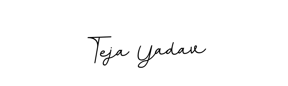 How to Draw Teja Yadav signature style? BallpointsItalic-DORy9 is a latest design signature styles for name Teja Yadav. Teja Yadav signature style 11 images and pictures png