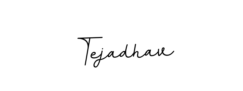 Design your own signature with our free online signature maker. With this signature software, you can create a handwritten (BallpointsItalic-DORy9) signature for name Tejadhav. Tejadhav signature style 11 images and pictures png