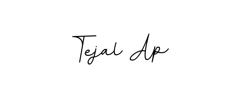 The best way (BallpointsItalic-DORy9) to make a short signature is to pick only two or three words in your name. The name Tejal Ap include a total of six letters. For converting this name. Tejal Ap signature style 11 images and pictures png