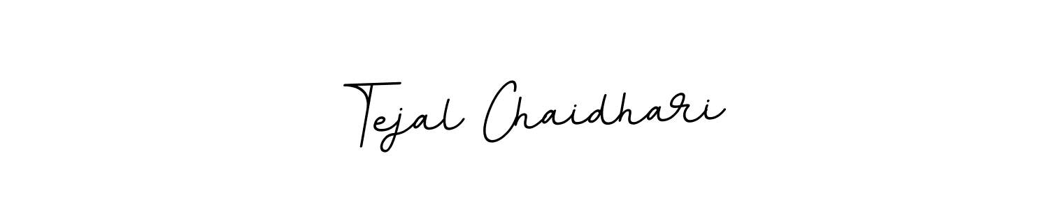 Design your own signature with our free online signature maker. With this signature software, you can create a handwritten (BallpointsItalic-DORy9) signature for name Tejal Chaidhari. Tejal Chaidhari signature style 11 images and pictures png