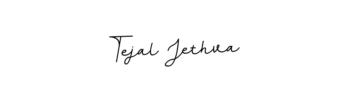 How to Draw Tejal Jethva signature style? BallpointsItalic-DORy9 is a latest design signature styles for name Tejal Jethva. Tejal Jethva signature style 11 images and pictures png