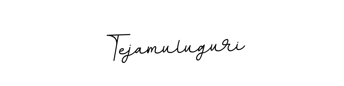 Also we have Tejamuluguri name is the best signature style. Create professional handwritten signature collection using BallpointsItalic-DORy9 autograph style. Tejamuluguri signature style 11 images and pictures png