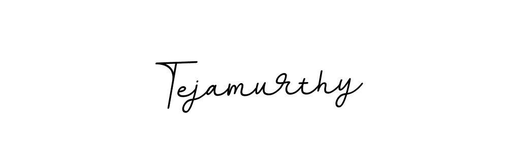 Use a signature maker to create a handwritten signature online. With this signature software, you can design (BallpointsItalic-DORy9) your own signature for name Tejamurthy. Tejamurthy signature style 11 images and pictures png