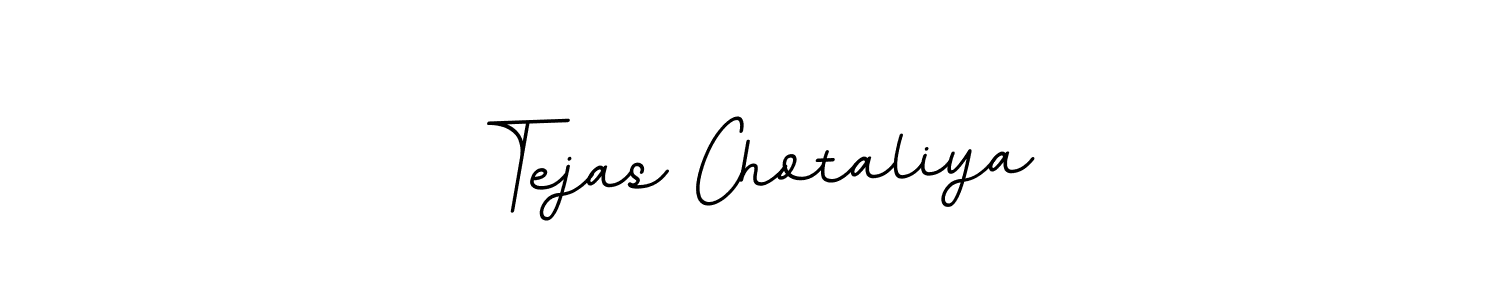 How to Draw Tejas Chotaliya signature style? BallpointsItalic-DORy9 is a latest design signature styles for name Tejas Chotaliya. Tejas Chotaliya signature style 11 images and pictures png