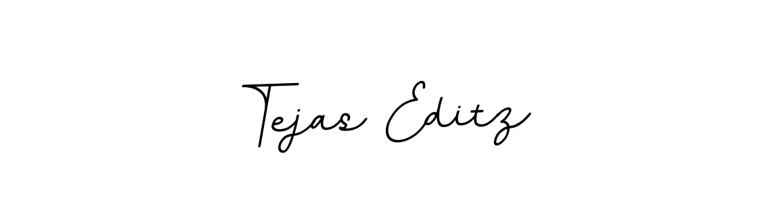 Design your own signature with our free online signature maker. With this signature software, you can create a handwritten (BallpointsItalic-DORy9) signature for name Tejas Editz. Tejas Editz signature style 11 images and pictures png