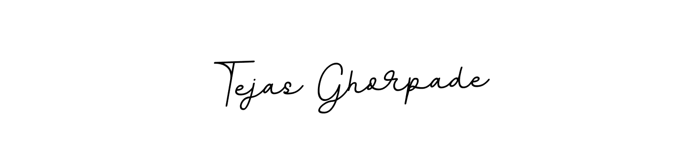 Use a signature maker to create a handwritten signature online. With this signature software, you can design (BallpointsItalic-DORy9) your own signature for name Tejas Ghorpade. Tejas Ghorpade signature style 11 images and pictures png