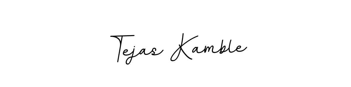 It looks lik you need a new signature style for name Tejas Kamble. Design unique handwritten (BallpointsItalic-DORy9) signature with our free signature maker in just a few clicks. Tejas Kamble signature style 11 images and pictures png