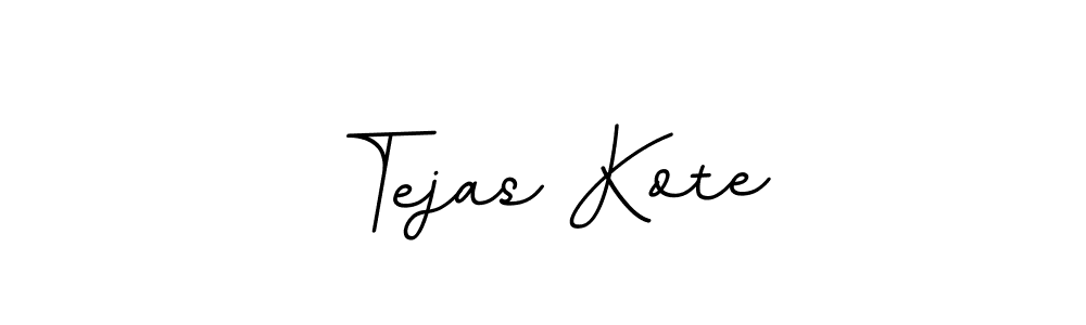 Tejas Kote stylish signature style. Best Handwritten Sign (BallpointsItalic-DORy9) for my name. Handwritten Signature Collection Ideas for my name Tejas Kote. Tejas Kote signature style 11 images and pictures png