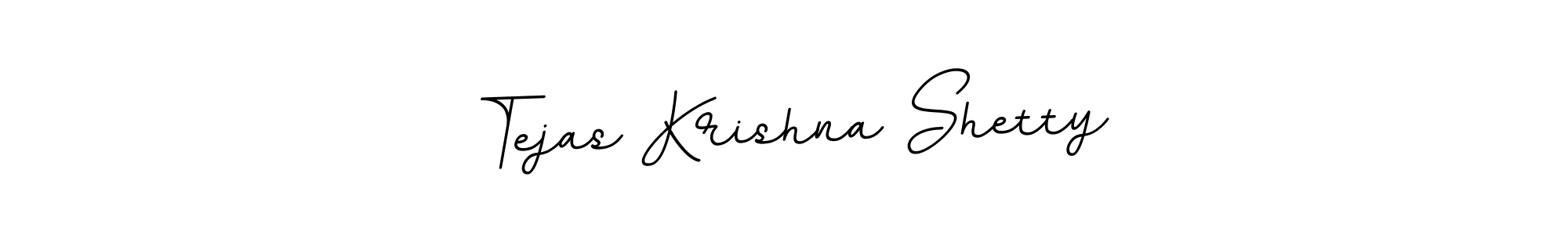 You should practise on your own different ways (BallpointsItalic-DORy9) to write your name (Tejas Krishna Shetty) in signature. don't let someone else do it for you. Tejas Krishna Shetty signature style 11 images and pictures png