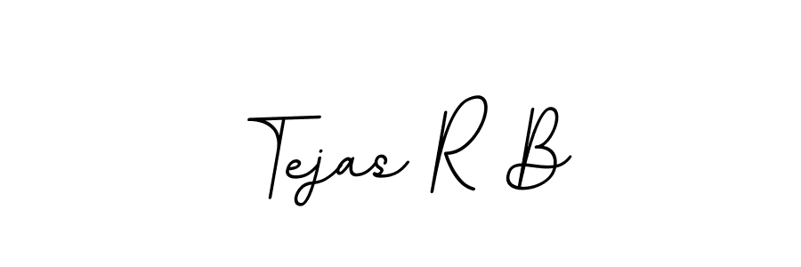 The best way (BallpointsItalic-DORy9) to make a short signature is to pick only two or three words in your name. The name Tejas R B include a total of six letters. For converting this name. Tejas R B signature style 11 images and pictures png