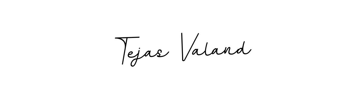 Create a beautiful signature design for name Tejas Valand. With this signature (BallpointsItalic-DORy9) fonts, you can make a handwritten signature for free. Tejas Valand signature style 11 images and pictures png