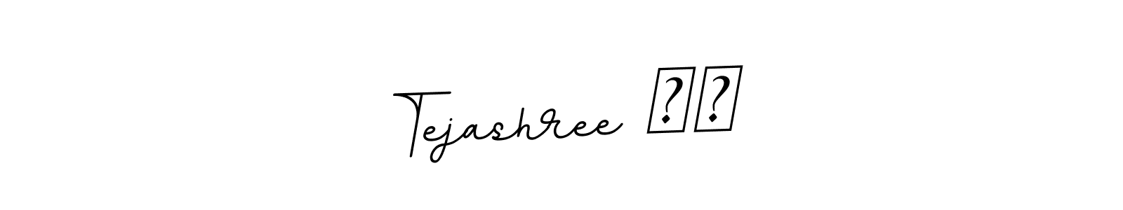 if you are searching for the best signature style for your name Tejashree ♥️. so please give up your signature search. here we have designed multiple signature styles  using BallpointsItalic-DORy9. Tejashree ♥️ signature style 11 images and pictures png