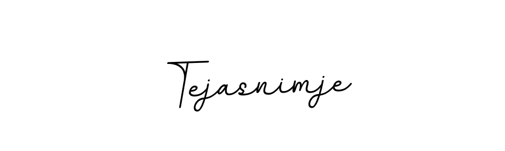 This is the best signature style for the Tejasnimje name. Also you like these signature font (BallpointsItalic-DORy9). Mix name signature. Tejasnimje signature style 11 images and pictures png