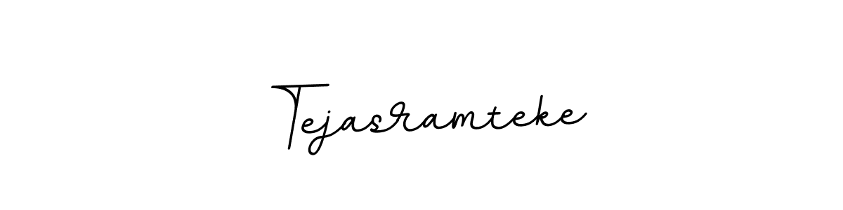 Create a beautiful signature design for name Tejasramteke. With this signature (BallpointsItalic-DORy9) fonts, you can make a handwritten signature for free. Tejasramteke signature style 11 images and pictures png