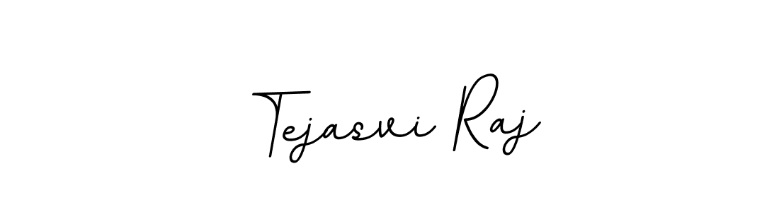 How to make Tejasvi Raj name signature. Use BallpointsItalic-DORy9 style for creating short signs online. This is the latest handwritten sign. Tejasvi Raj signature style 11 images and pictures png