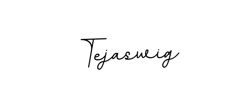 Tejaswig stylish signature style. Best Handwritten Sign (BallpointsItalic-DORy9) for my name. Handwritten Signature Collection Ideas for my name Tejaswig. Tejaswig signature style 11 images and pictures png