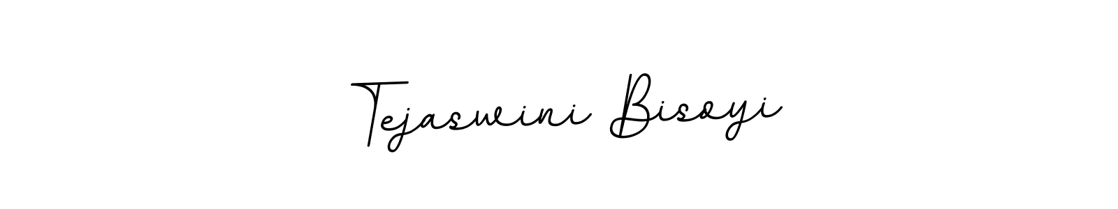 The best way (BallpointsItalic-DORy9) to make a short signature is to pick only two or three words in your name. The name Tejaswini Bisoyi include a total of six letters. For converting this name. Tejaswini Bisoyi signature style 11 images and pictures png
