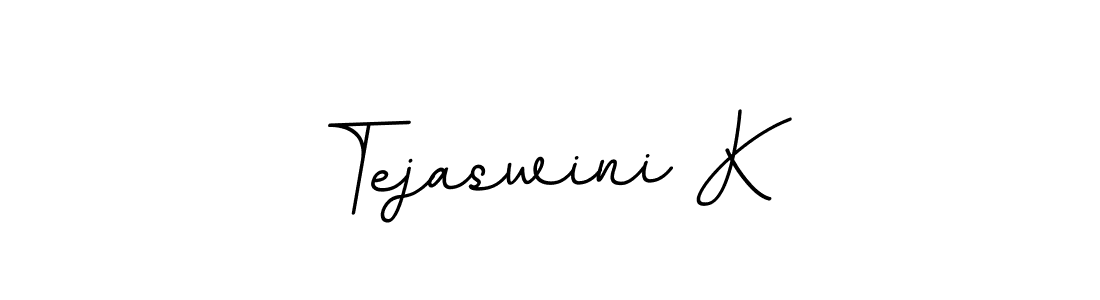 It looks lik you need a new signature style for name Tejaswini K. Design unique handwritten (BallpointsItalic-DORy9) signature with our free signature maker in just a few clicks. Tejaswini K signature style 11 images and pictures png