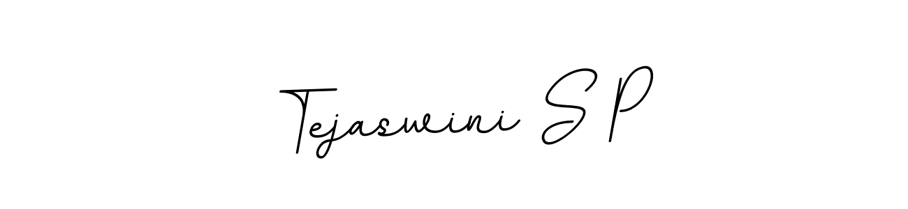 How to Draw Tejaswini S P signature style? BallpointsItalic-DORy9 is a latest design signature styles for name Tejaswini S P. Tejaswini S P signature style 11 images and pictures png