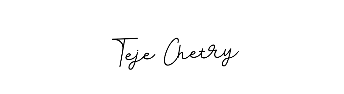 Teje Chetry stylish signature style. Best Handwritten Sign (BallpointsItalic-DORy9) for my name. Handwritten Signature Collection Ideas for my name Teje Chetry. Teje Chetry signature style 11 images and pictures png