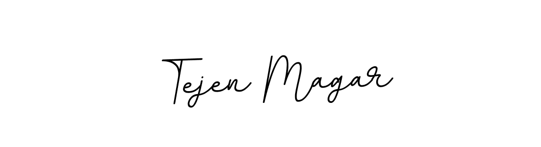 You should practise on your own different ways (BallpointsItalic-DORy9) to write your name (Tejen Magar) in signature. don't let someone else do it for you. Tejen Magar signature style 11 images and pictures png