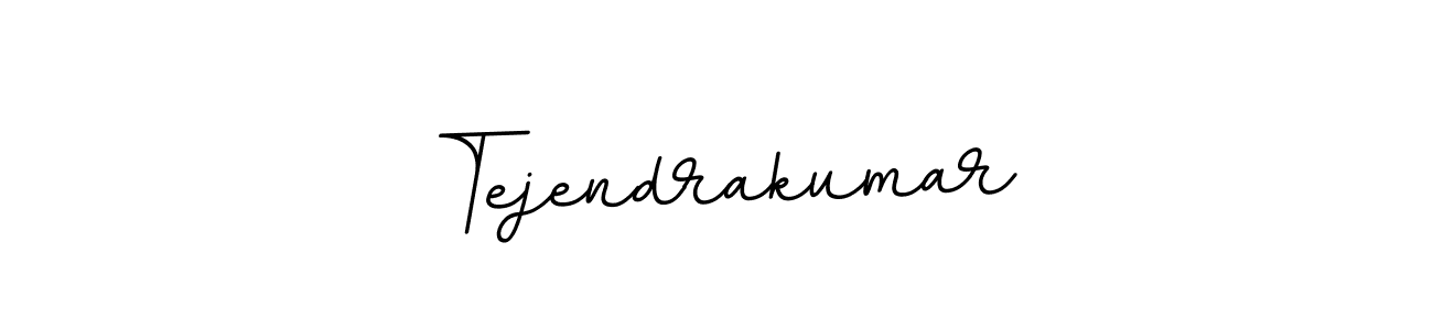Create a beautiful signature design for name Tejendrakumar. With this signature (BallpointsItalic-DORy9) fonts, you can make a handwritten signature for free. Tejendrakumar signature style 11 images and pictures png