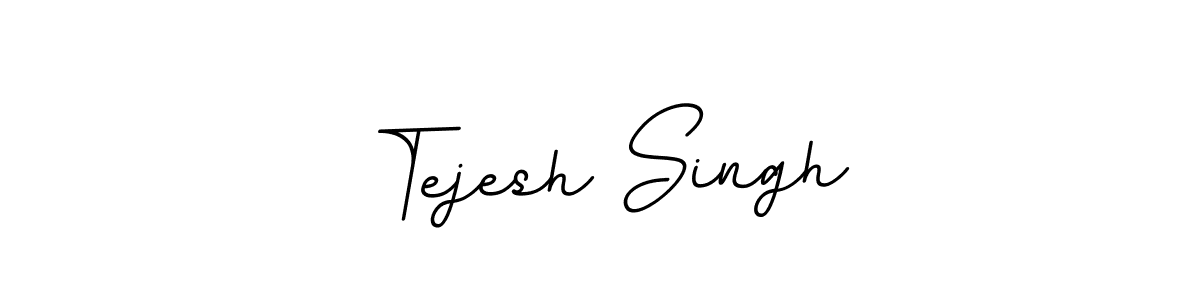 The best way (BallpointsItalic-DORy9) to make a short signature is to pick only two or three words in your name. The name Tejesh Singh include a total of six letters. For converting this name. Tejesh Singh signature style 11 images and pictures png