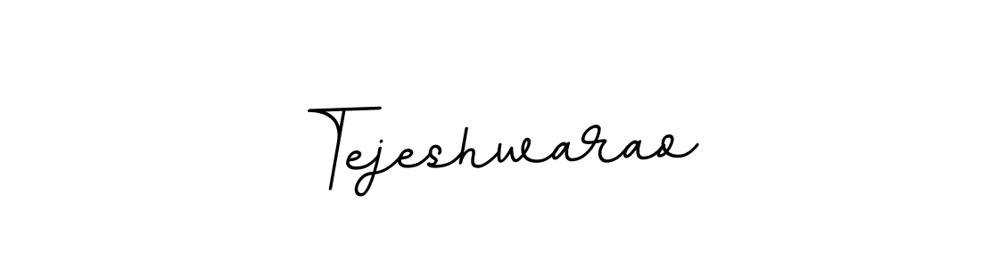 How to make Tejeshwarao signature? BallpointsItalic-DORy9 is a professional autograph style. Create handwritten signature for Tejeshwarao name. Tejeshwarao signature style 11 images and pictures png