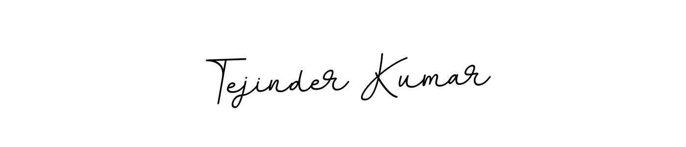 Create a beautiful signature design for name Tejinder Kumar. With this signature (BallpointsItalic-DORy9) fonts, you can make a handwritten signature for free. Tejinder Kumar signature style 11 images and pictures png