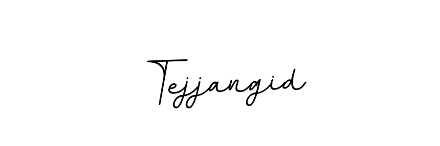 Make a beautiful signature design for name Tejjangid. With this signature (BallpointsItalic-DORy9) style, you can create a handwritten signature for free. Tejjangid signature style 11 images and pictures png