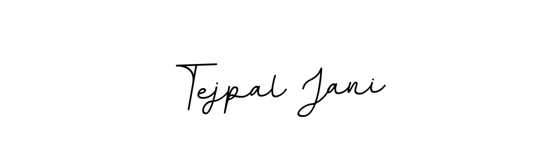 Tejpal Jani stylish signature style. Best Handwritten Sign (BallpointsItalic-DORy9) for my name. Handwritten Signature Collection Ideas for my name Tejpal Jani. Tejpal Jani signature style 11 images and pictures png