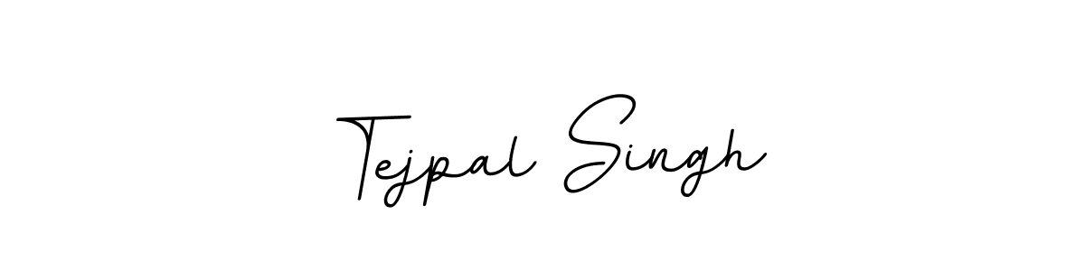Make a beautiful signature design for name Tejpal Singh. With this signature (BallpointsItalic-DORy9) style, you can create a handwritten signature for free. Tejpal Singh signature style 11 images and pictures png