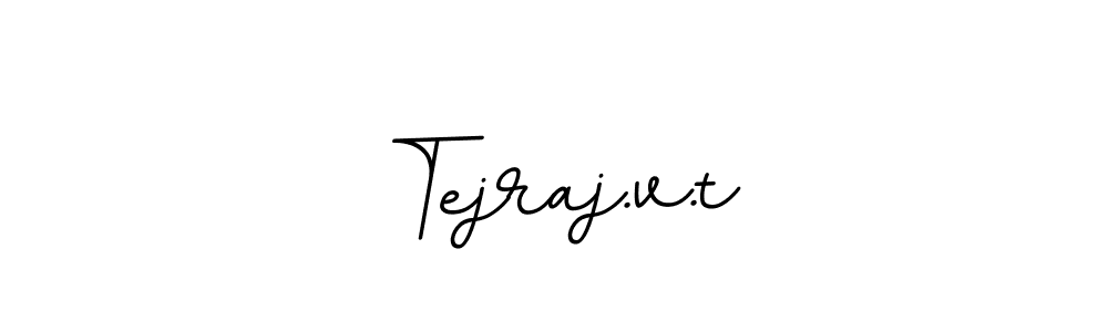 Design your own signature with our free online signature maker. With this signature software, you can create a handwritten (BallpointsItalic-DORy9) signature for name Tejraj.v.t. Tejraj.v.t signature style 11 images and pictures png