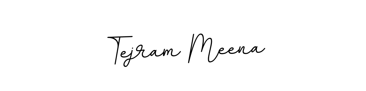 Tejram Meena stylish signature style. Best Handwritten Sign (BallpointsItalic-DORy9) for my name. Handwritten Signature Collection Ideas for my name Tejram Meena. Tejram Meena signature style 11 images and pictures png