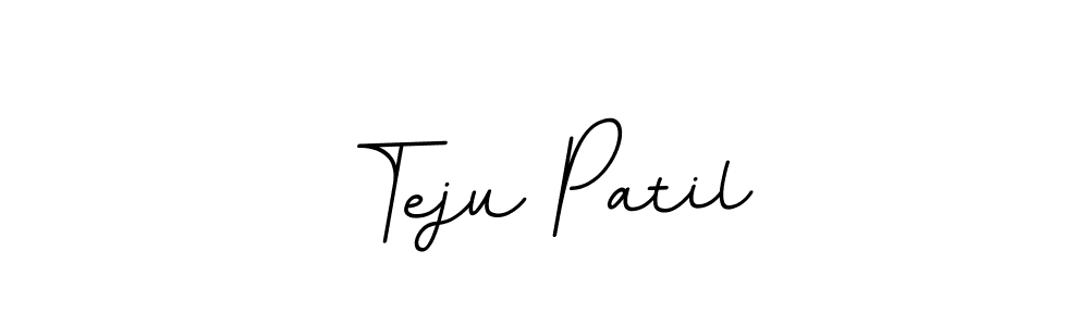 Also we have Teju Patil name is the best signature style. Create professional handwritten signature collection using BallpointsItalic-DORy9 autograph style. Teju Patil signature style 11 images and pictures png