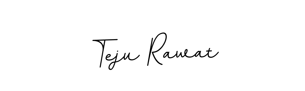 You should practise on your own different ways (BallpointsItalic-DORy9) to write your name (Teju Rawat) in signature. don't let someone else do it for you. Teju Rawat signature style 11 images and pictures png