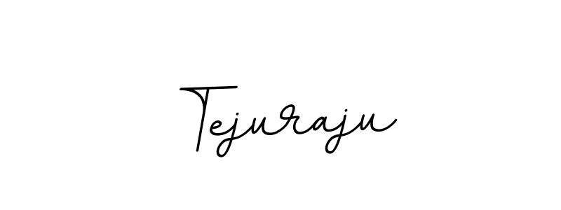 Tejuraju stylish signature style. Best Handwritten Sign (BallpointsItalic-DORy9) for my name. Handwritten Signature Collection Ideas for my name Tejuraju. Tejuraju signature style 11 images and pictures png