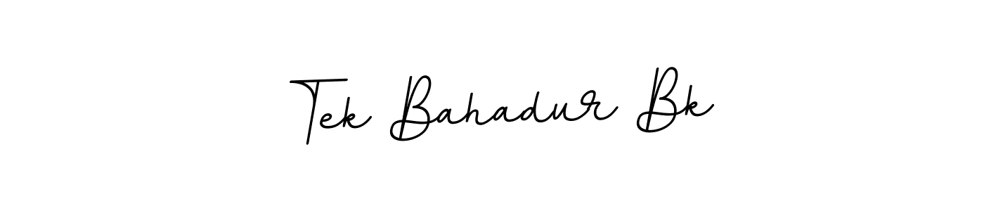 Make a beautiful signature design for name Tek Bahadur Bk. Use this online signature maker to create a handwritten signature for free. Tek Bahadur Bk signature style 11 images and pictures png
